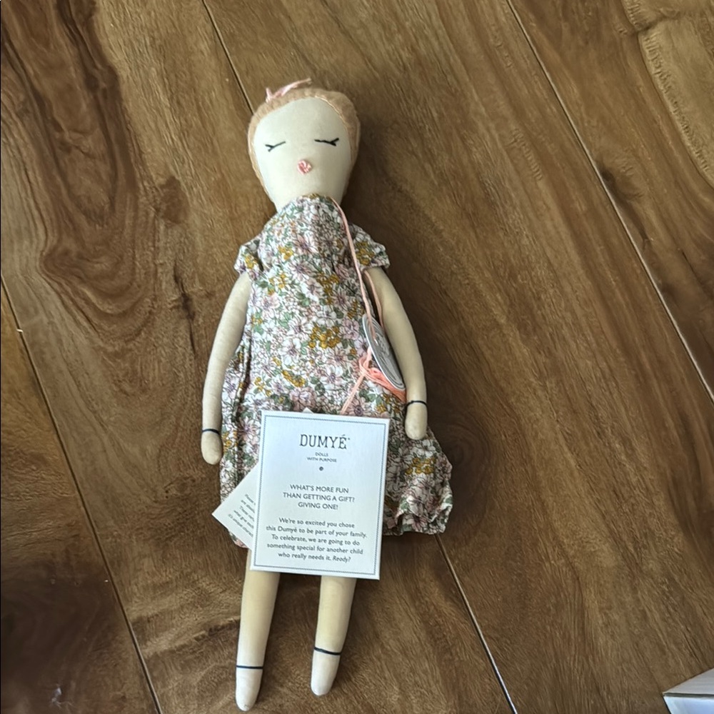 Floral Doll with Dress